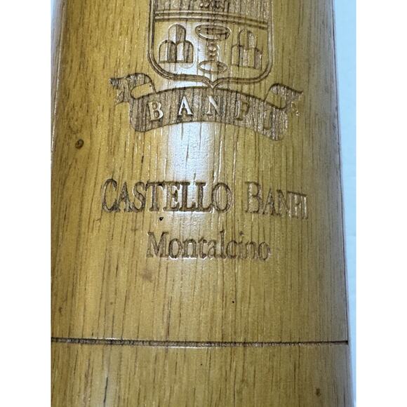 Castello Banfi pepper grinder Wooden Pepper Grinder Wine Bottle Shape - Picture 4 of 9